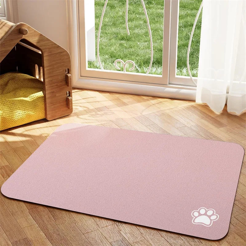 Tapis de Repas Absorbant pour Chien & Chat